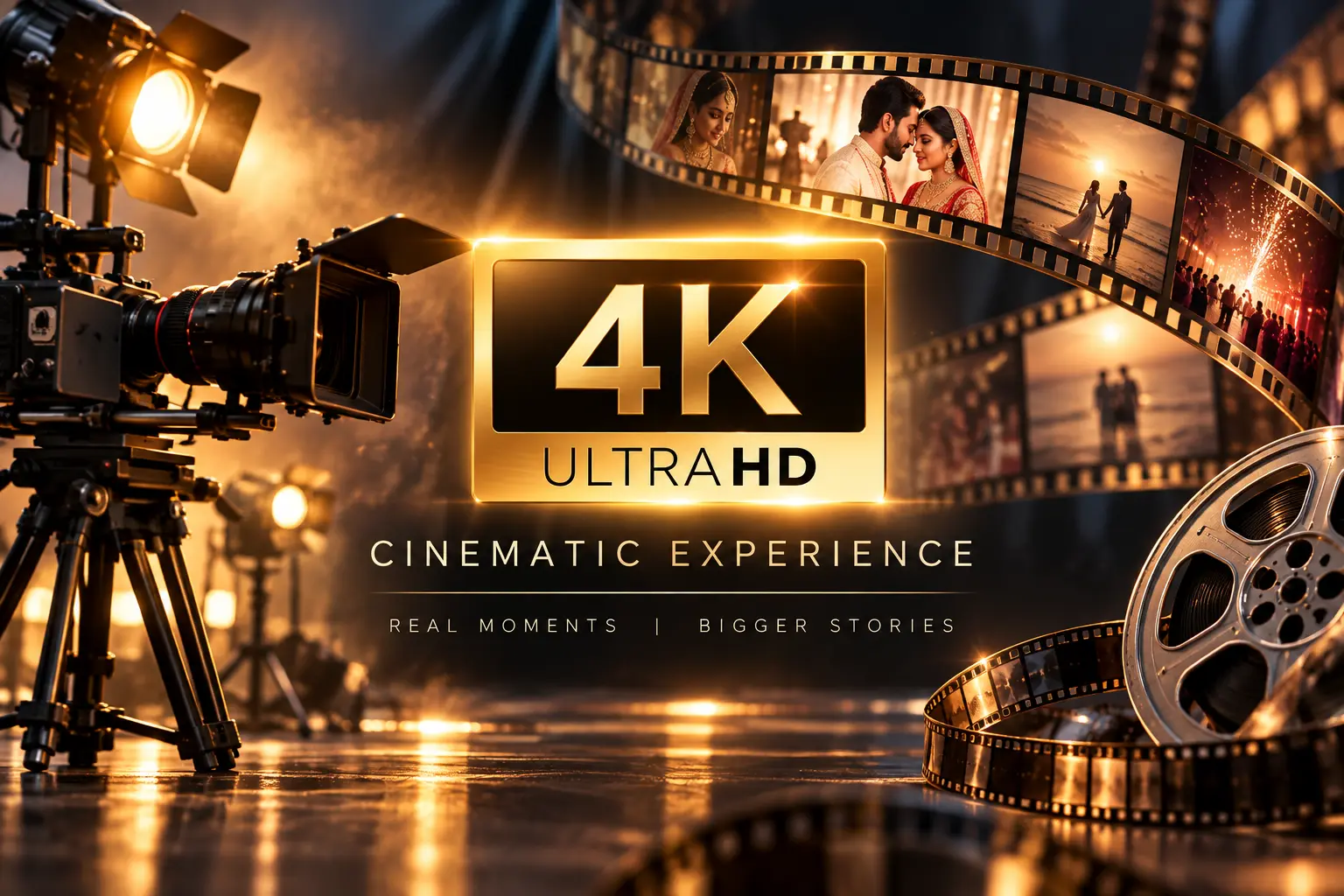 Cinematic films and candid photography